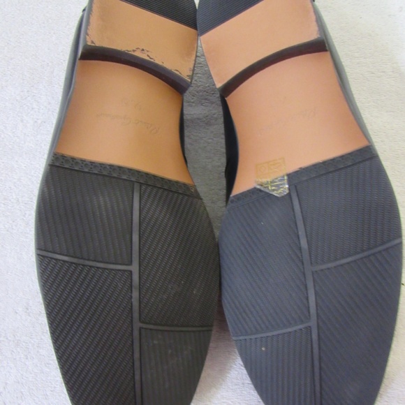 Robert Graham Sz 9.5D Black Logo Round Toe Slip On Loafers Shoes - Picture 7 of 10